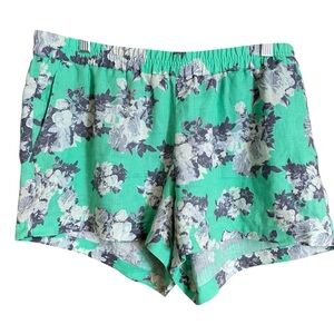 Kut From the Kloth linen floral shorts with pockets 12